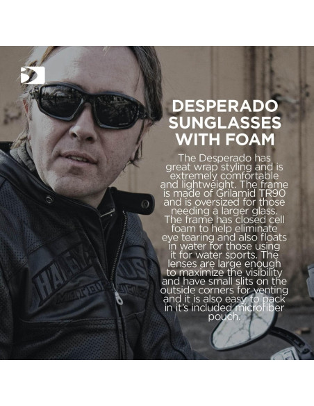 Gafas de Rendimiento Bobster Desperado - Antivaho y UV