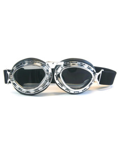Gafas de Motocicleta Vintage CRG Sports Unisex con Protección UV