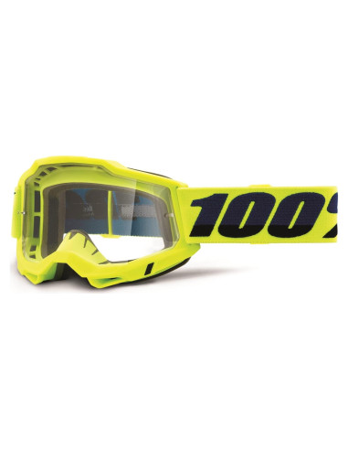 Gafas de Motocross 100% Accuri 2 OTG Amarillo Antivaho