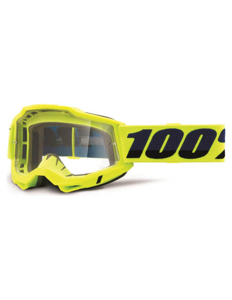 Gafas de Motocross 100% Accuri 2 OTG Amarillo Antivaho
