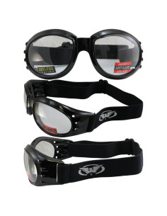 Gafas de Seguridad Global Vision Eliminator Antivaho Ajustables