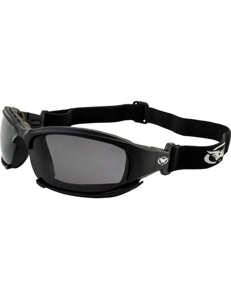 Gafas de sol Global Vision Assault ANSI Z87.1 con lente ahumada