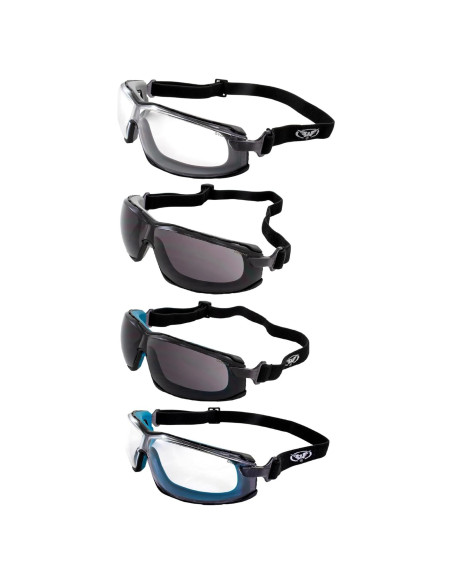 Gafas de Seguridad Global Vision Sunn Up 4 Pares Motocicleta