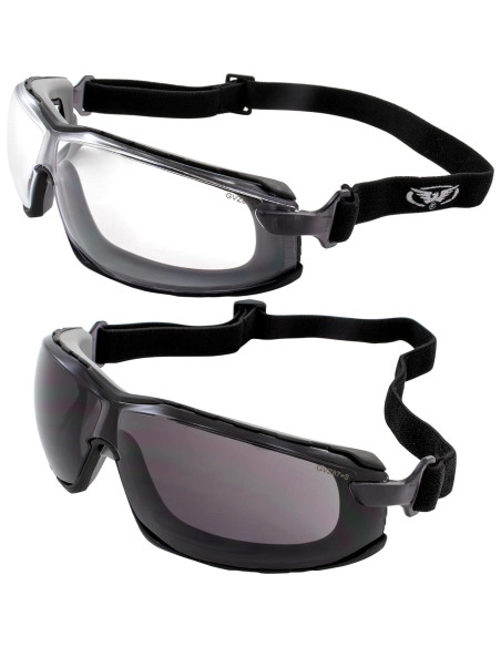 Gafas de Seguridad Global Vision Sunn Up 4 Pares Motocicleta
