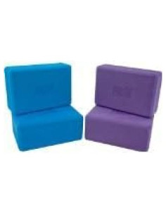 Bloques de Yoga Body Sport Azul 10.2 cm Espuma Ligera