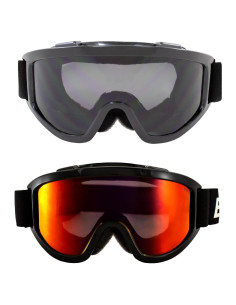 Gafas de Motocicleta Birdz Vulture ANSI Z87.1 con Lentes Espejo
