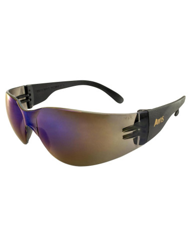 Gafas de Seguridad Global Vision Rider con Lentes Espejo UV400