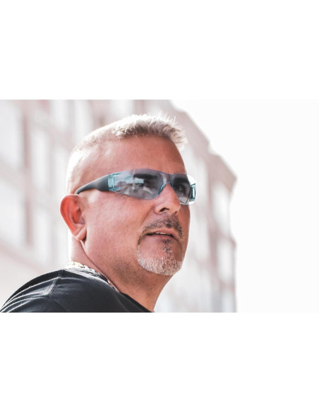 Gafas de Seguridad Global Vision Rider con Lentes Espejo UV400