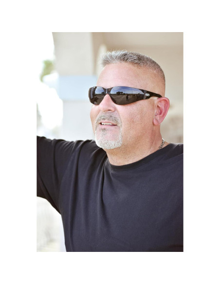 Gafas de Seguridad Global Vision Rider con Lentes Espejo UV400