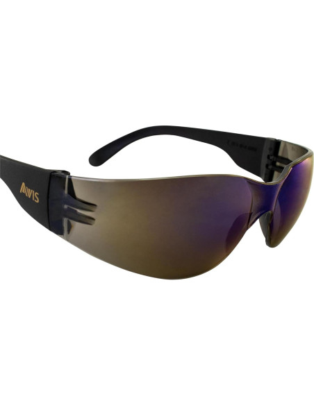 Gafas de Seguridad Global Vision Rider con Lentes Espejo UV400