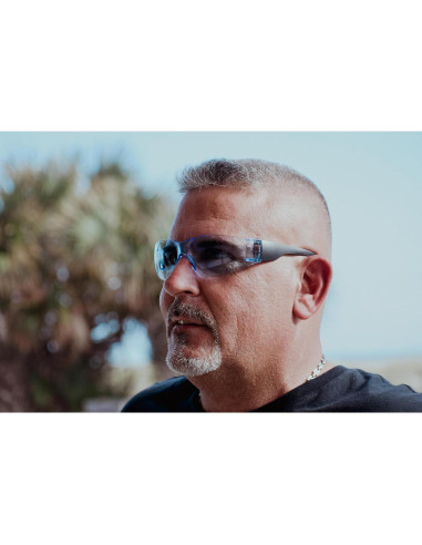 Gafas de Seguridad Global Vision Rider con Lentes Espejo UV400