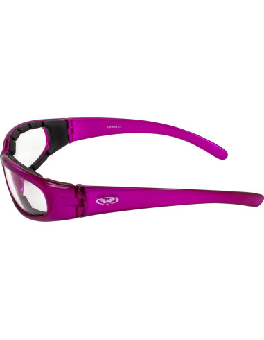 Gafas de Moto para Mujeres Global Vision Chicago Rosa UV400