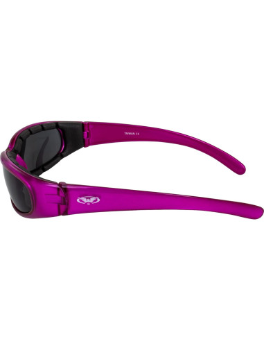 Gafas de Moto para Mujeres Global Vision Chicago Rosa UV400