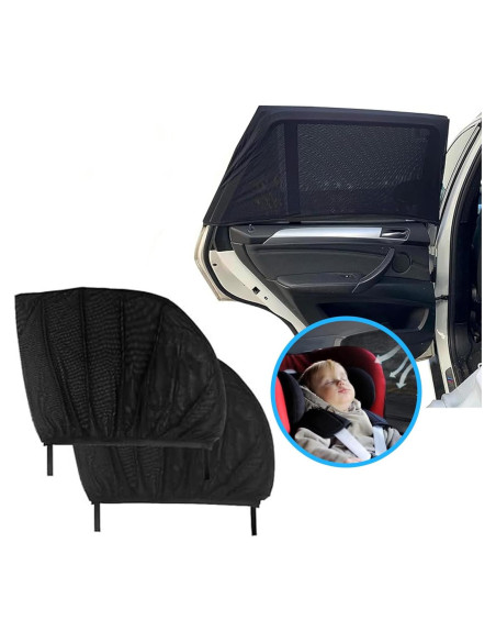 2PCS Protector Solar Universal para Parabrisas Couslcd 60-130cm