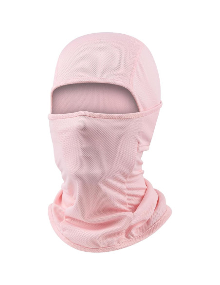 Gafas de ATV y máscara de balaclava Unisex - Rosa