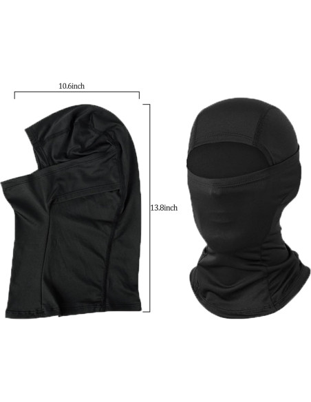 Gafas de ATV y máscara de balaclava Unisex - Rosa