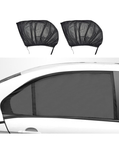 2PCS Protector Solar Universal para Parabrisas Couslcd 60-130cm