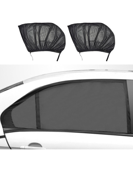 2PCS Protector Solar Universal para Parabrisas Couslcd 60-130cm