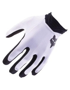 Guante de Motocicleta Fox Racing Airline Blanco/Negro Talla L