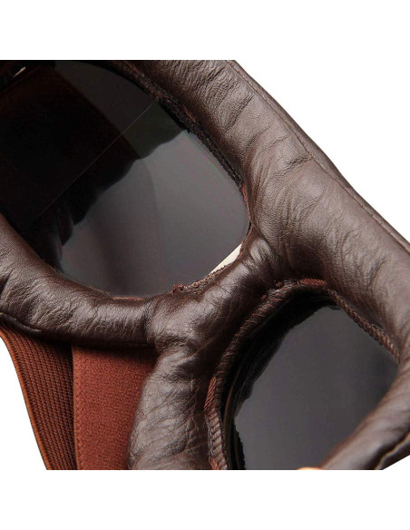 Paquete de 2 Gafas de Casco Vintage Peicees con Lentes Ámbar