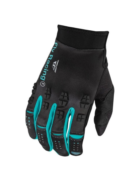 Guantes de Motocross Fly Racing Evolution DST Strobe Negro/Azul