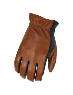 Guantes de moto Highway 21 Louie Negro/Tan Medianos