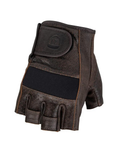 Guantes de Motocicleta Highway 21 489-0042M - Cuero Marrón Mediano