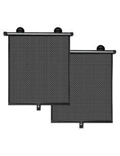 Cortina de Sol Retráctil Manelord para Auto - 2 Piezas, PVC