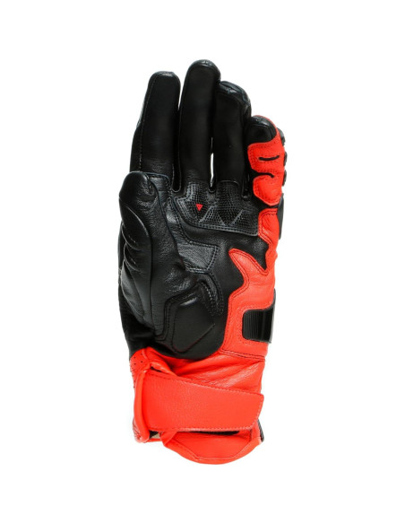 Guantes Dainese 4-Stroke XS Negro/Rojo Fluo Térmicos