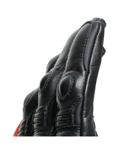 Guantes Dainese 4-Stroke XS Negro/Rojo Fluo Térmicos