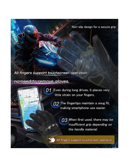 Guantes calefaccionados ERKEQN 7.4V impermeables unisex