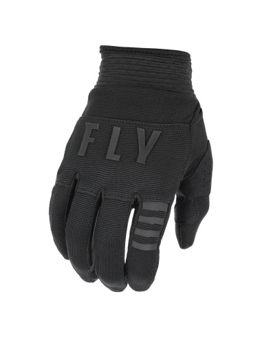 Guantes de Ciclismo Fly Racing F-16 Juvenil 3X-Pequeño Negro