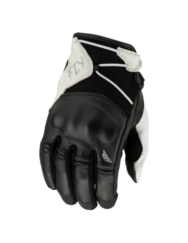 Guantes Venus Fly Racing para Mujeres Negro/Blanco SM