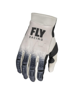 Guantes Fly Racing Evolution DST 2023 Adulto X-Pequeño Marfil/Gris