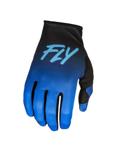 Guantes Lite para Mujeres Fly Racing 2023 Azul/Negro Mediano