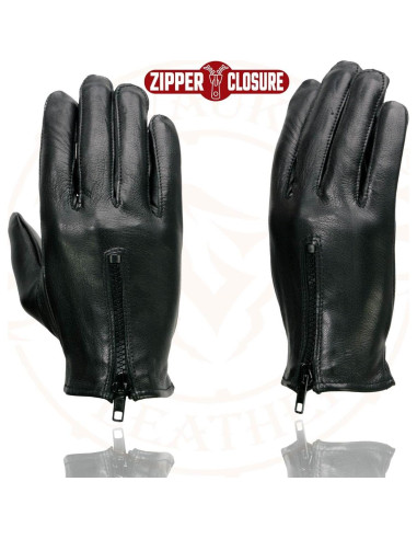 Guantes de Conducción de Cuero Livianos Milwaukee Leather - Mediano