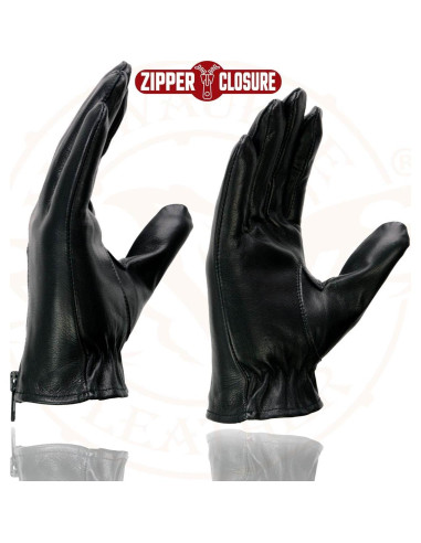 Guantes de Conducción de Cuero Livianos Milwaukee Leather - Mediano