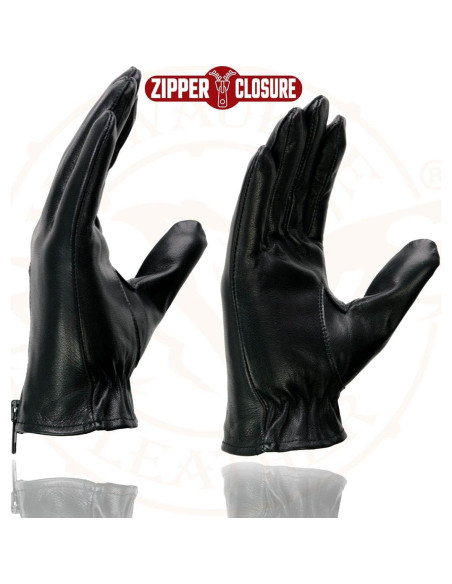 Guantes de Conducción de Cuero Livianos Milwaukee Leather - Mediano