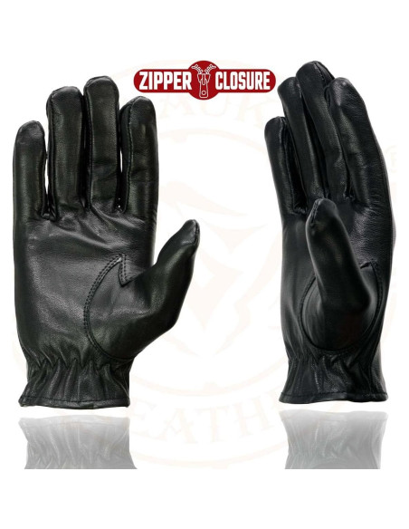 Guantes de Conducción de Cuero Livianos Milwaukee Leather - Mediano