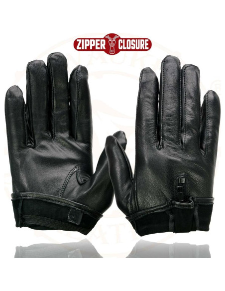 Guantes de Conducción de Cuero Livianos Milwaukee Leather - Mediano