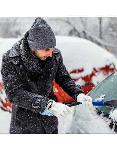 Guantes de Trabajo de Cuero Invierno Thinsulate 100g XXL