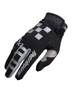 Guante de Motocross FASTHOUSE Speed Style Rufio Negro/Gris