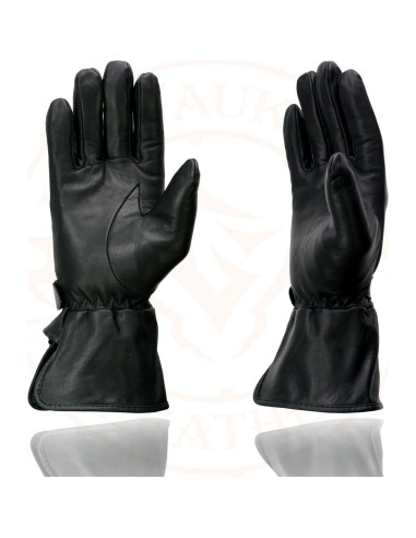 Guantes de moto de cuero para mujer Milwaukee Leather MG7725 - Grande