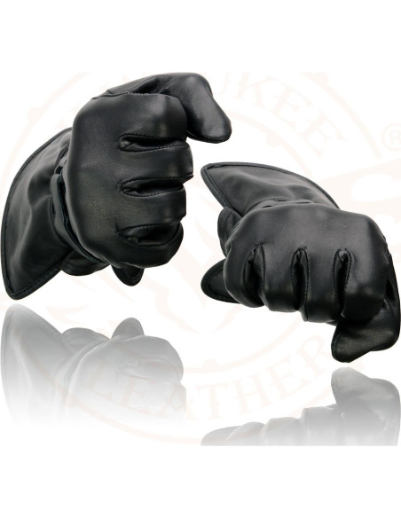 Guantes de moto de cuero para mujer Milwaukee Leather MG7725 - Grande