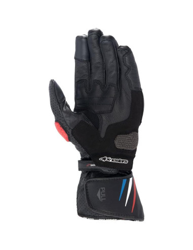 Guantes de Motocicleta Alpinestars Honda SP-8 V3, L, Negro/Rojo/Azul
