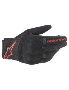 Guante de Motocicleta Alpinestars Copper Negro/Rojo XL