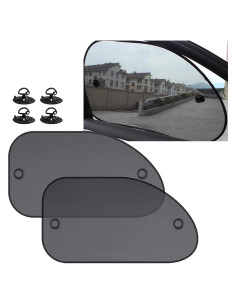 Cortinas de Ventana para Auto JawGrew 65x38cm Protección Solar