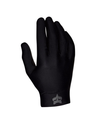 Guante Fox Racing Flexair Palma de Cuero Hombre Negro S
