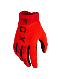 Guantes de Ciclismo Fox Racing Flexair Rojo Fluorescente