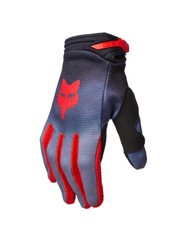 Guante Juvenil Fox Racing 180 Interfere Gris/Rojo